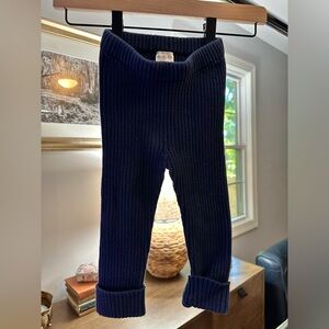 Hanna Andersson Navy Knit Pants for Toddlers